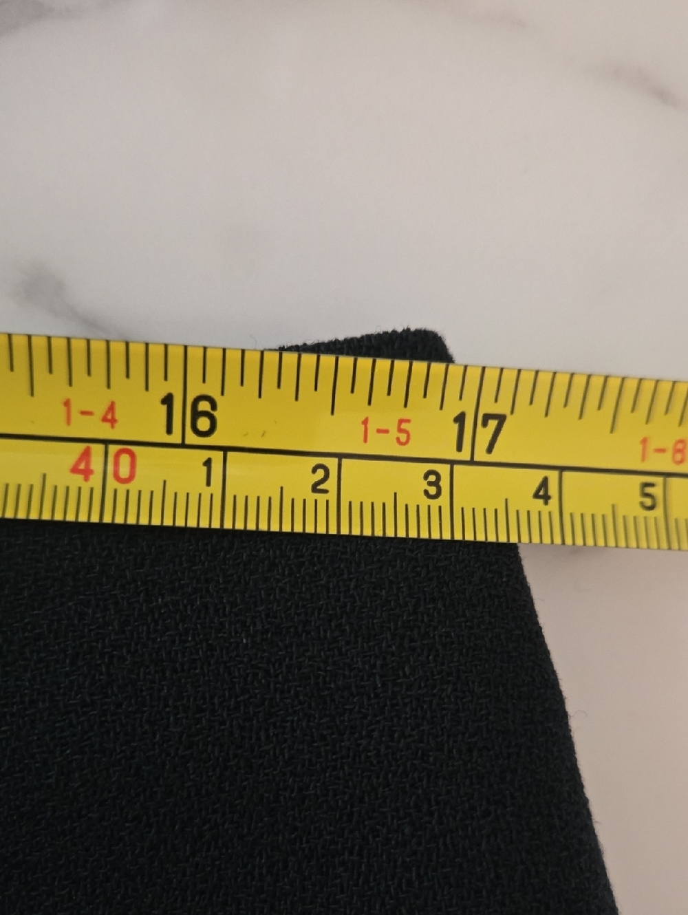 Jones New York Black Wool Wrap Skirt 90s Minimalist Office Siren Vintage - Picture 8 of 12